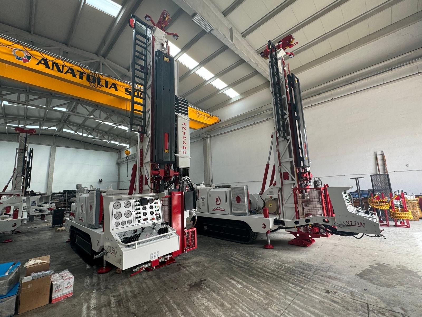 Drill rig under assembly